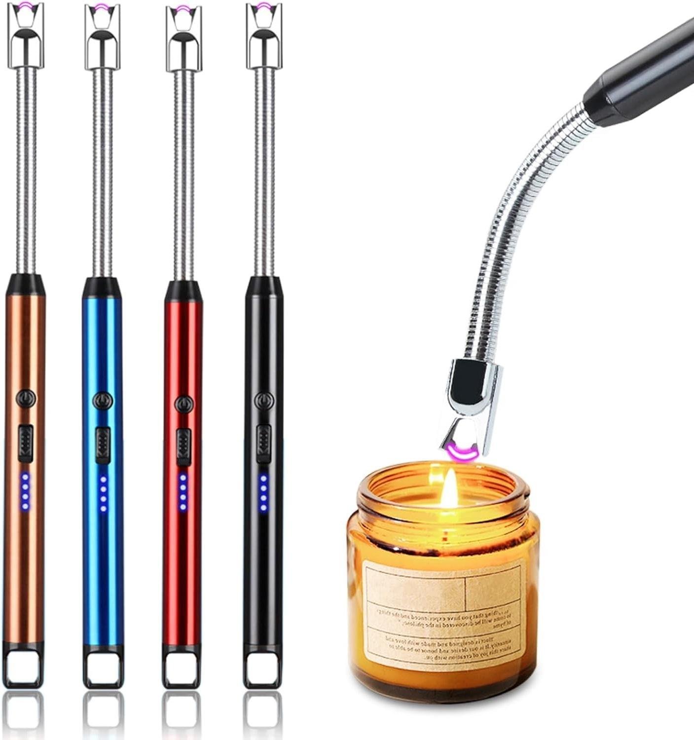 Kitchen Lighter USB Rechargeable Plasma Arc Electric with Flexible Neck