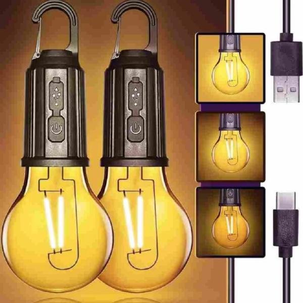 Rechargeable Waterproof LED Bulb Camp / Tent Lights
