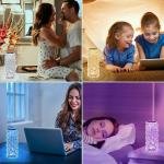 Crystal Rose Diamond Lamp